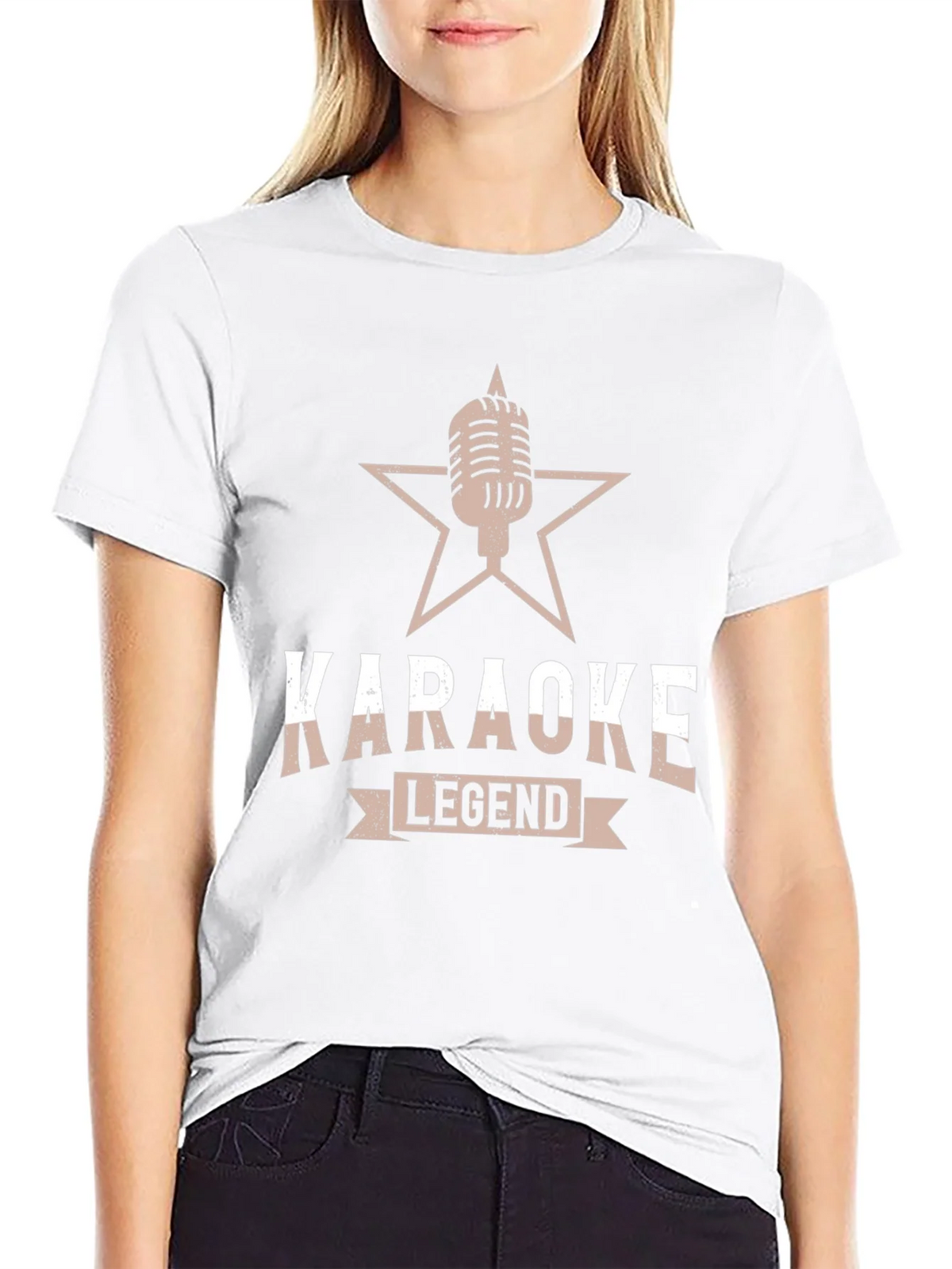 Karaoke Legend Black T-Shirt - Music Lover Gift product image 8