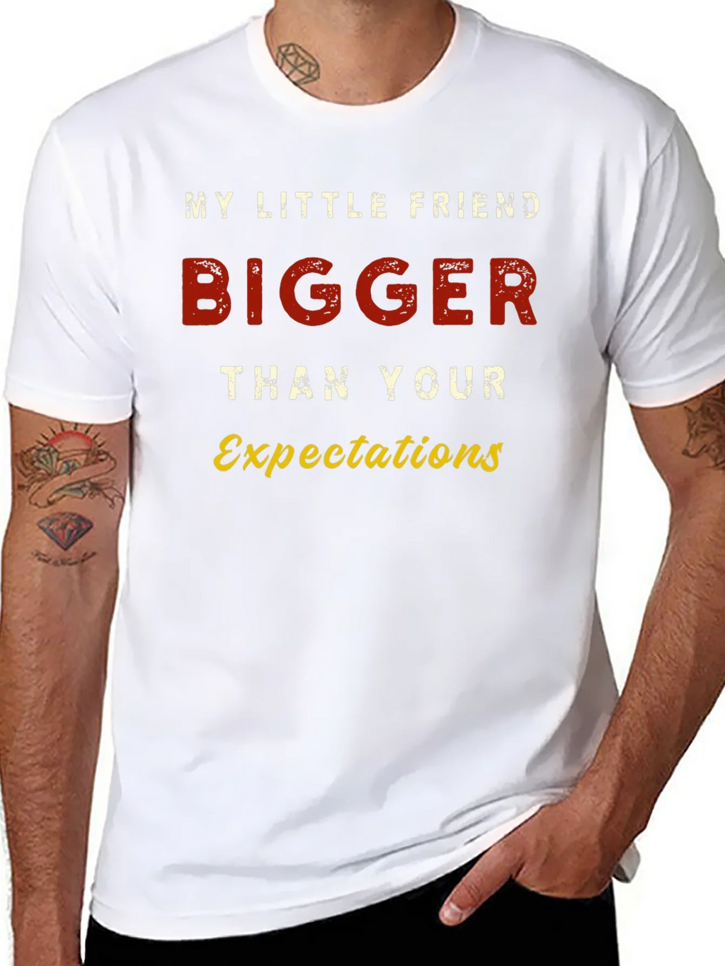 Bigger Than Your Expectations Graphic Tee product image 7