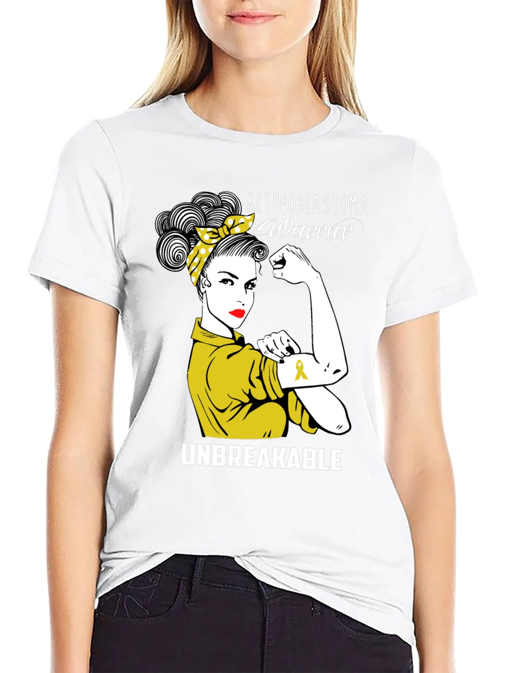 Retinoblastoma Warrior T-Shirt - Unbreakable Tee product image 3
