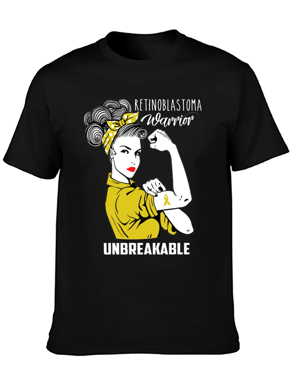 Retinoblastoma Warrior T-Shirt - Unbreakable Tee product image 2