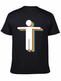 Retro Spectrum Humanoid Graphic Tee product image 1