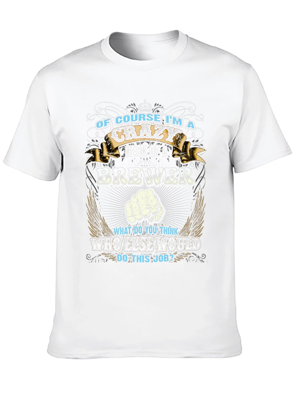 Crazy Brewer T-Shirt - Gift for Craft Beer Lovers product image 5