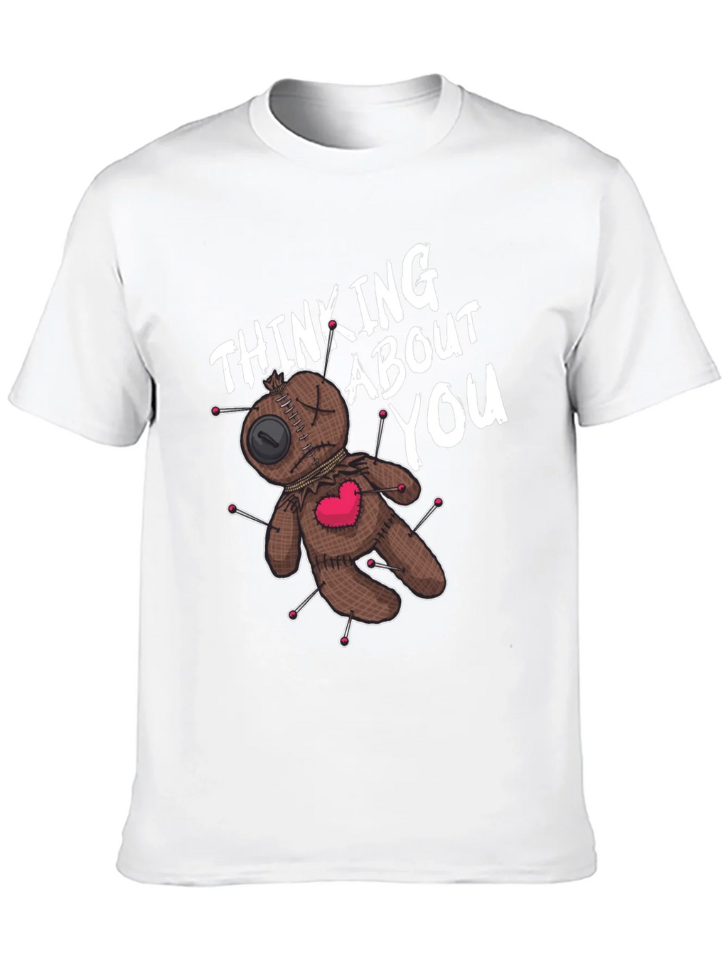 Voodoo Doll Thinking About You Graphic Tee product image 9