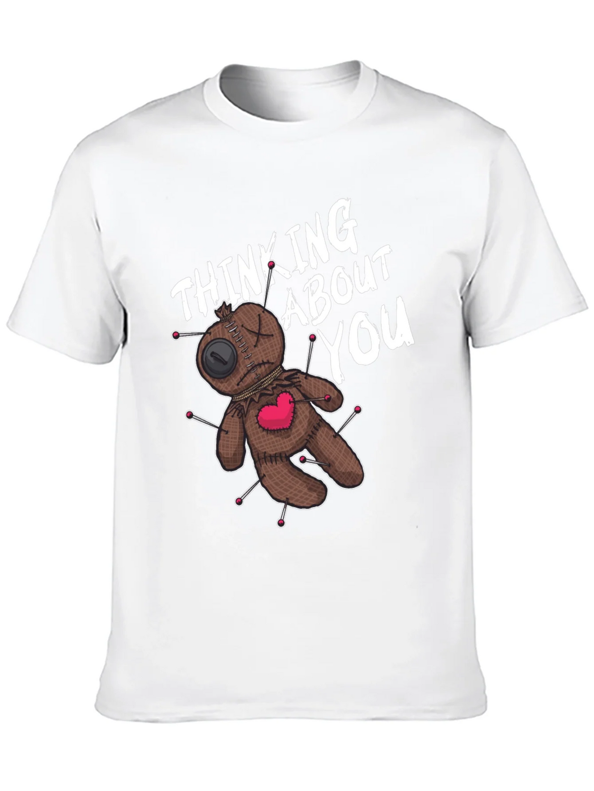 Voodoo Doll Thinking About You Graphic Tee product image 9