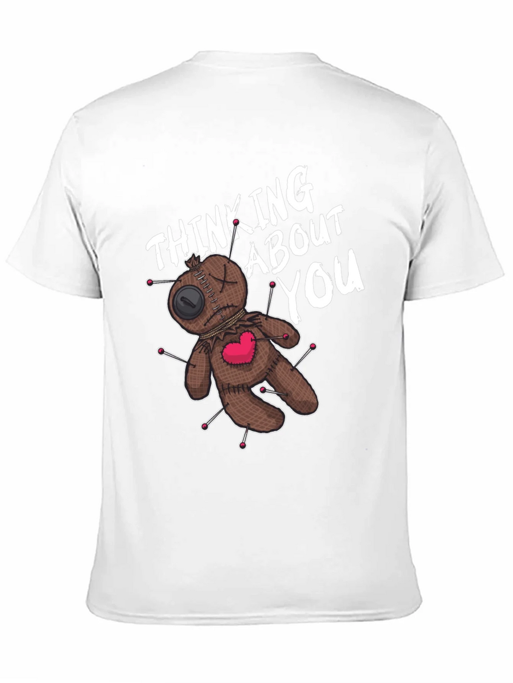 Voodoo Doll Thinking About You Graphic Tee product image 10