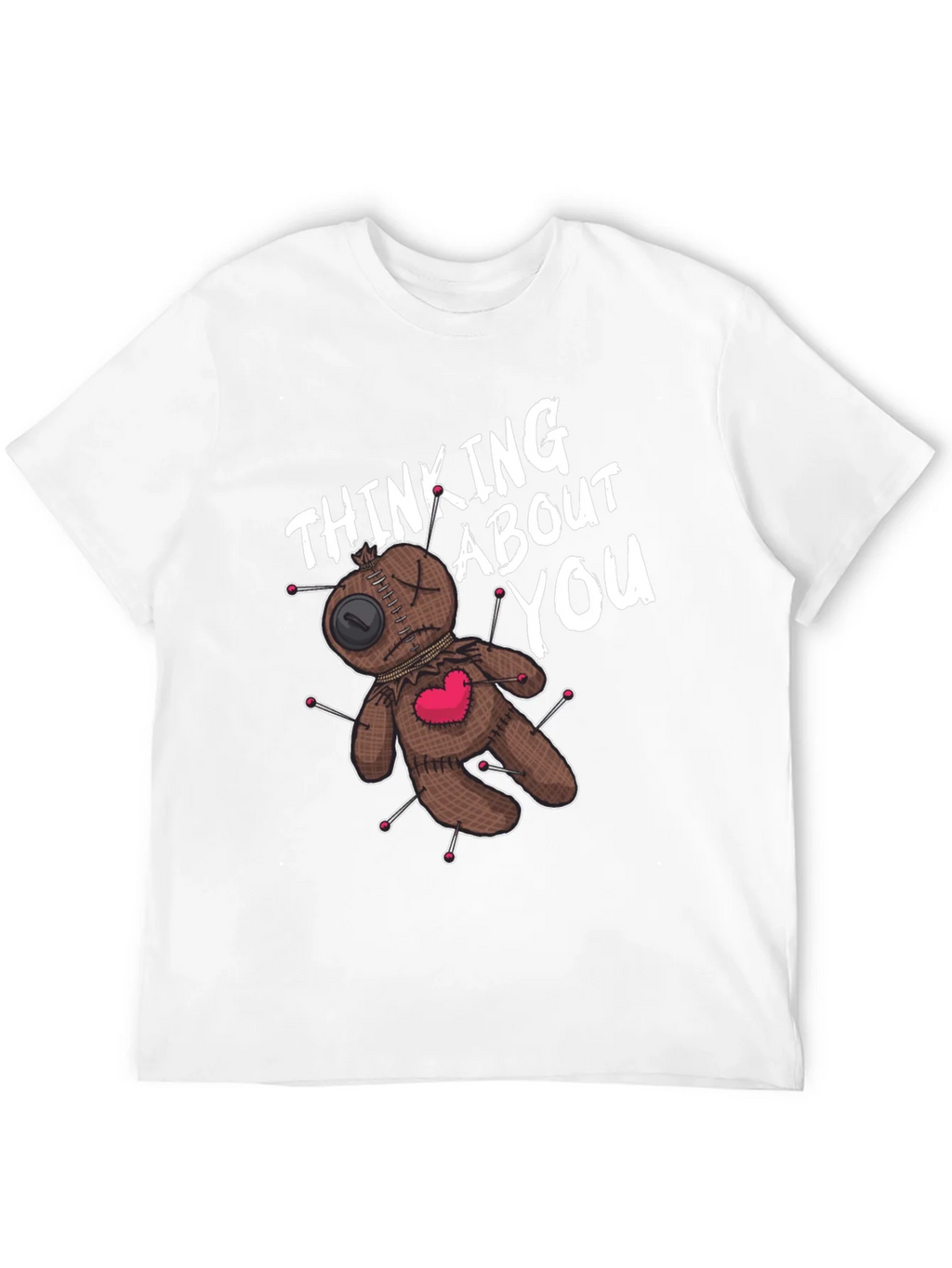 Voodoo Doll Thinking About You Graphic Tee product image 11