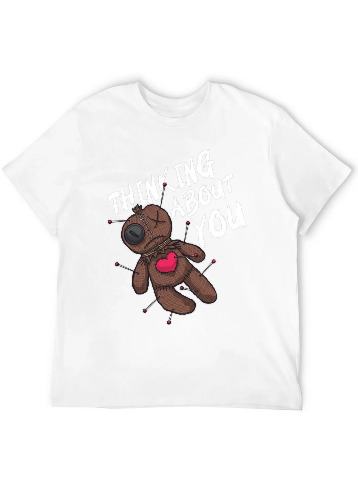 Voodoo Doll Thinking About You Graphic Tee product image 11