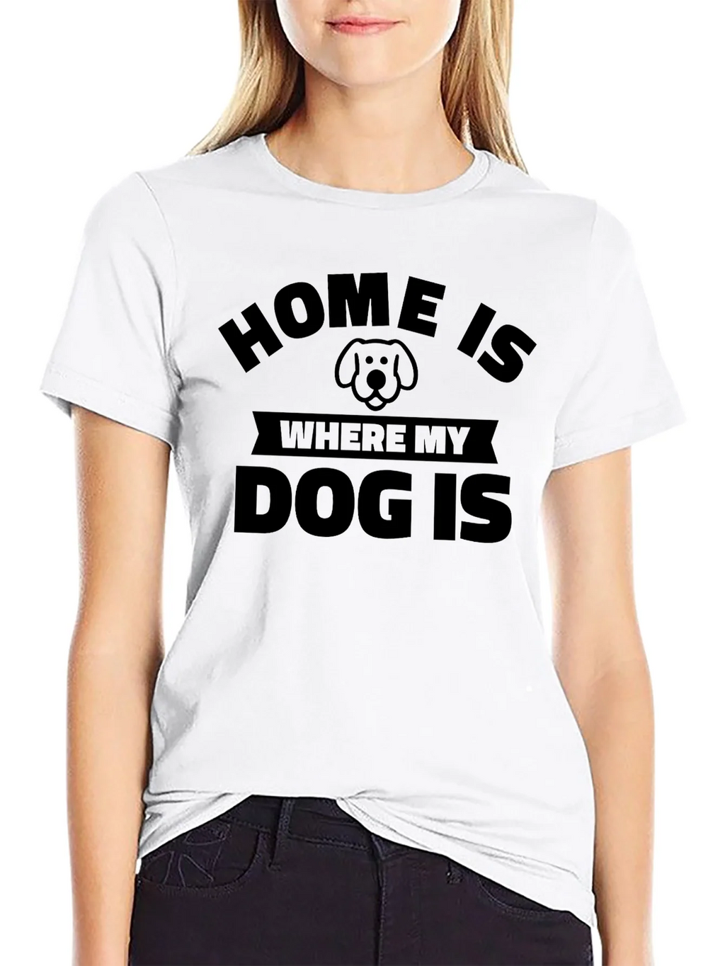 Home Is Where My Dog Is - Unisex T-Shirt product image 7