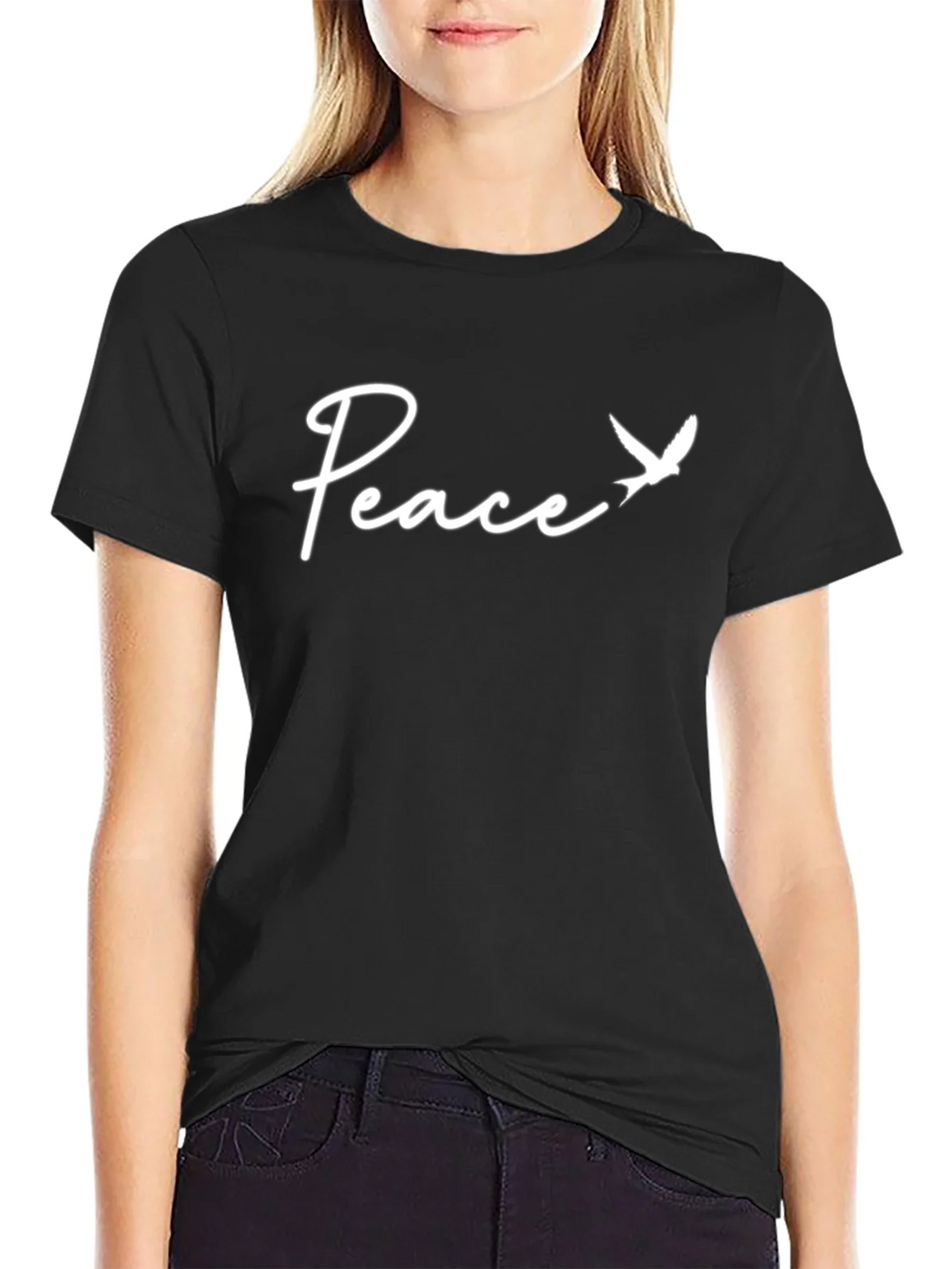 Peace Dove Graphic Tee - Stylish Comfort product image 2