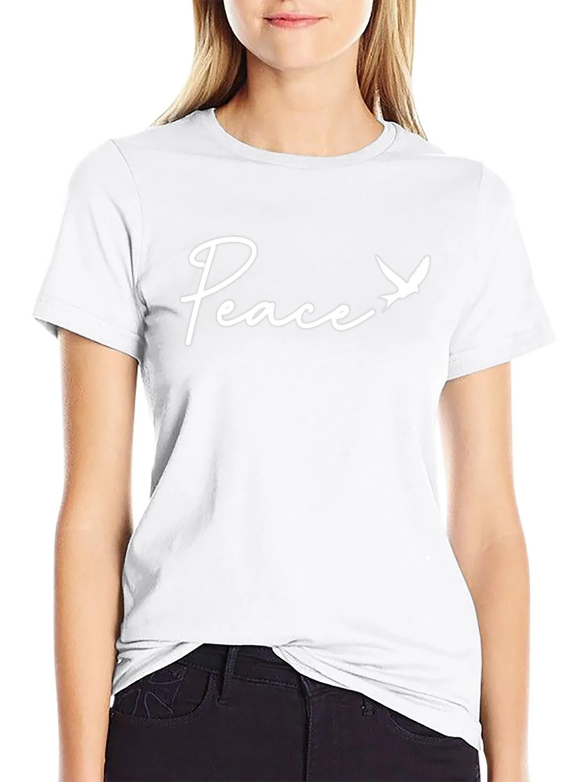 Peace Dove Graphic Tee - Stylish Comfort product image 8