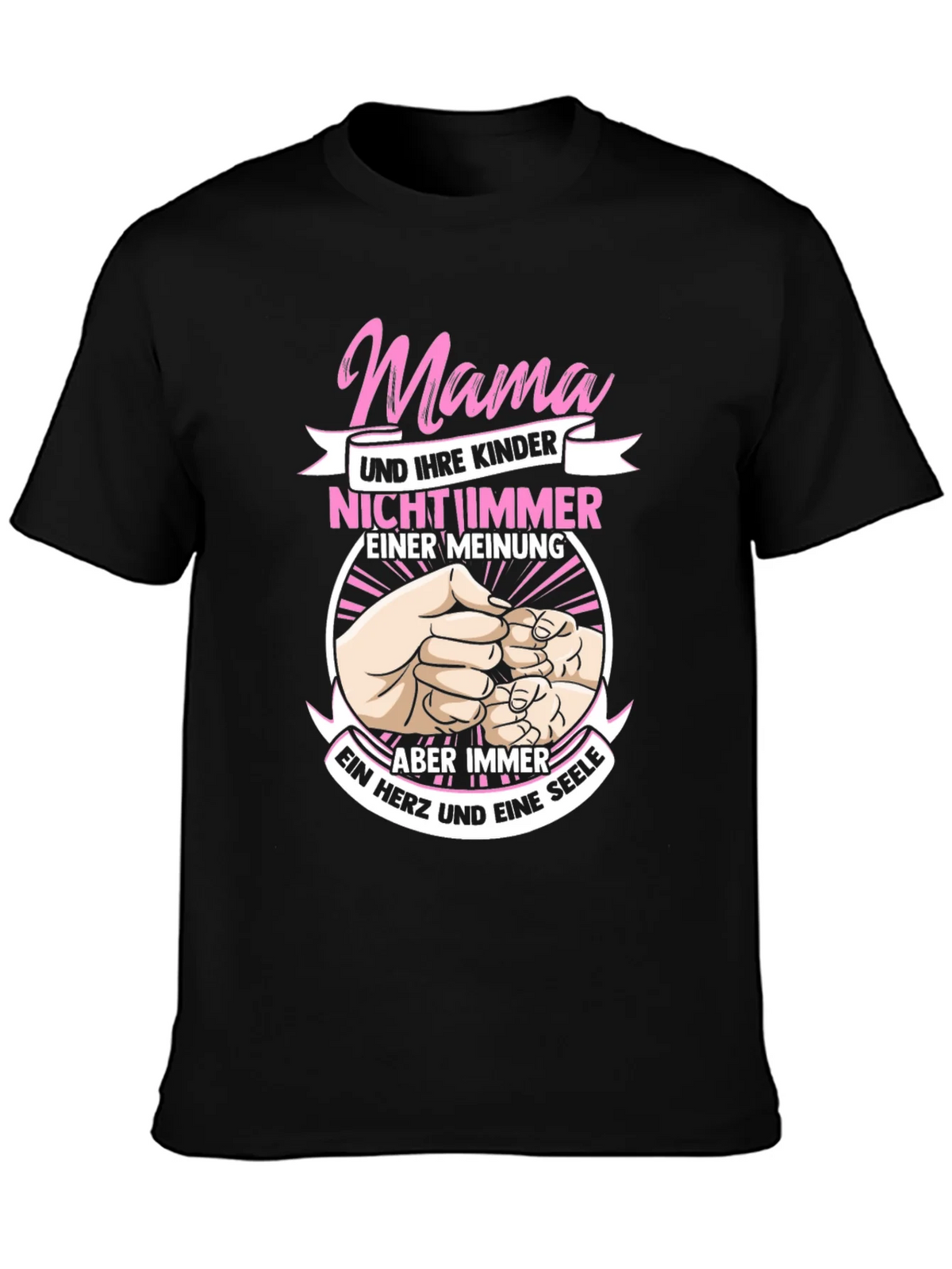 Mama T-Shirt - Mother & Children - One Heart product image 3