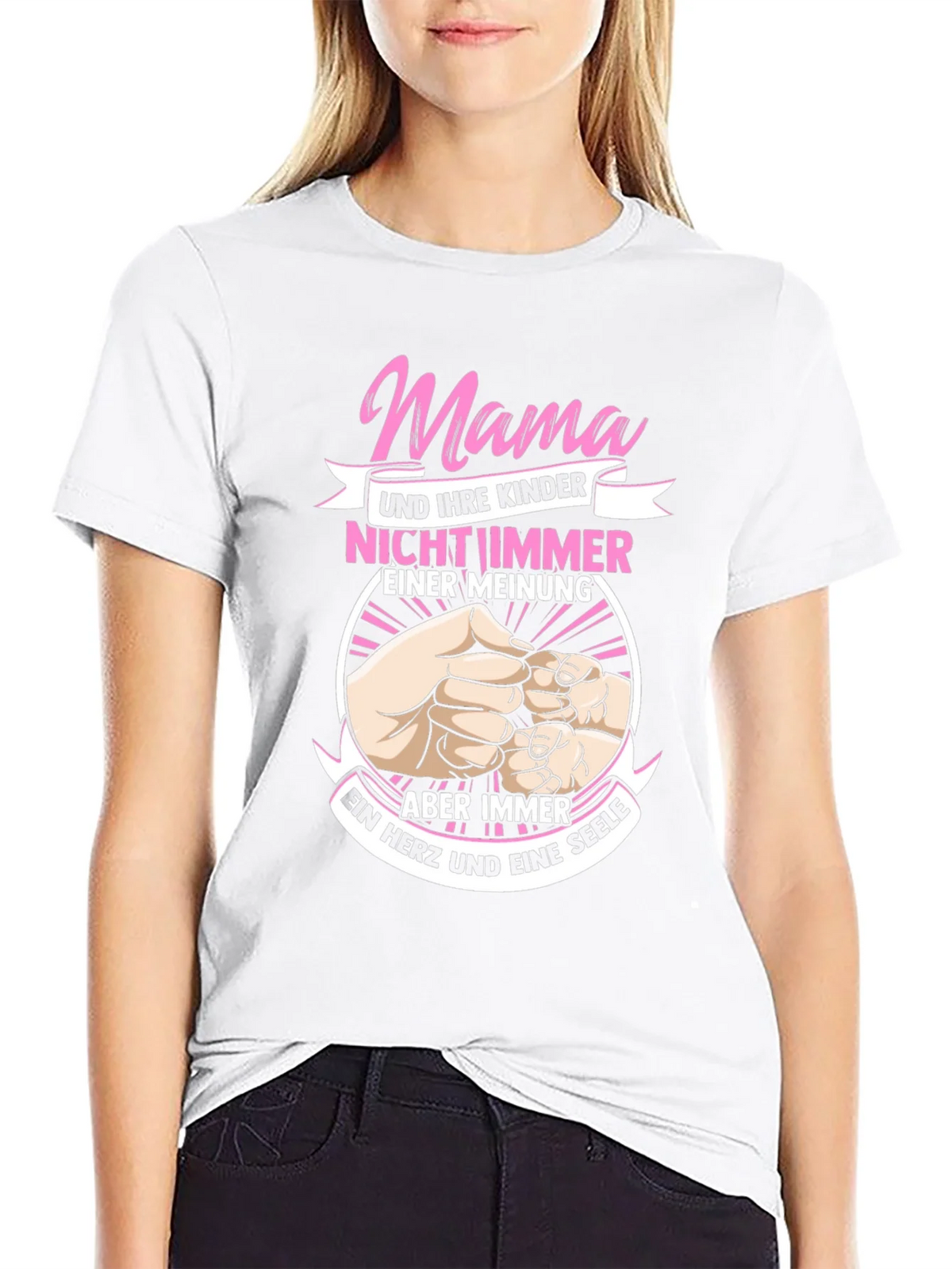 Mama T-Shirt - Mother & Children - One Heart product image 8