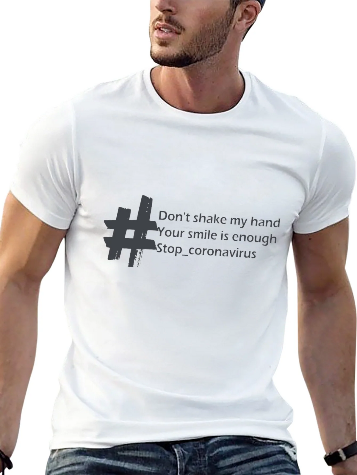 Dont Shake My Hand Graphic T-Shirt product image 12