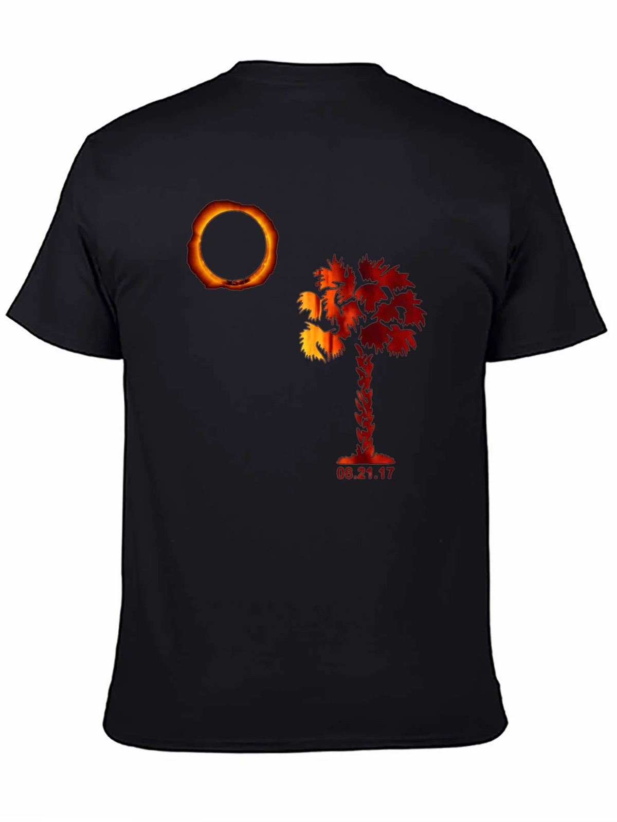Eclipse Palm Tree Graphic Tee - 2017 Shirt product image 3
