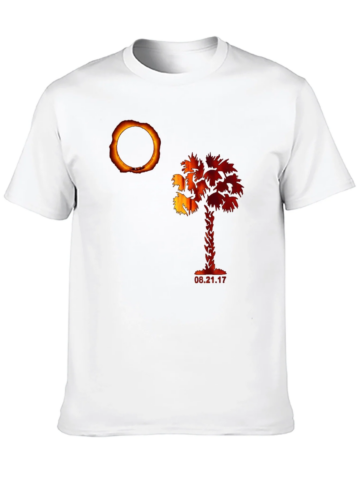 Eclipse Palm Tree Graphic Tee - 2017 Shirt product image 5