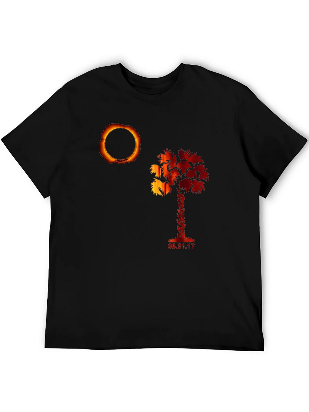 Eclipse Palm Tree Graphic Tee - 2017 Shirt product image 4