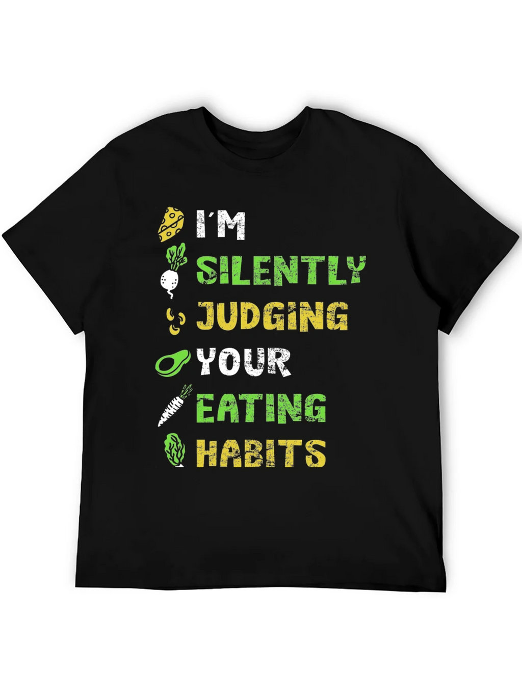 Vegan Silently Judging Graphic Tee - Unisex product image 5
