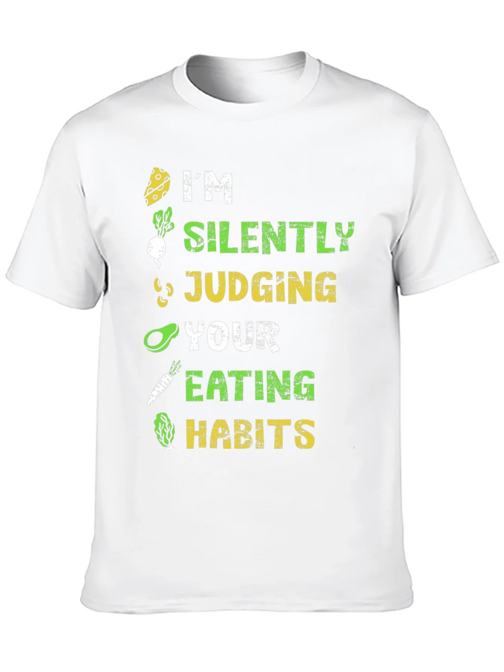 Vegan Silently Judging Graphic Tee - Unisex product image 9