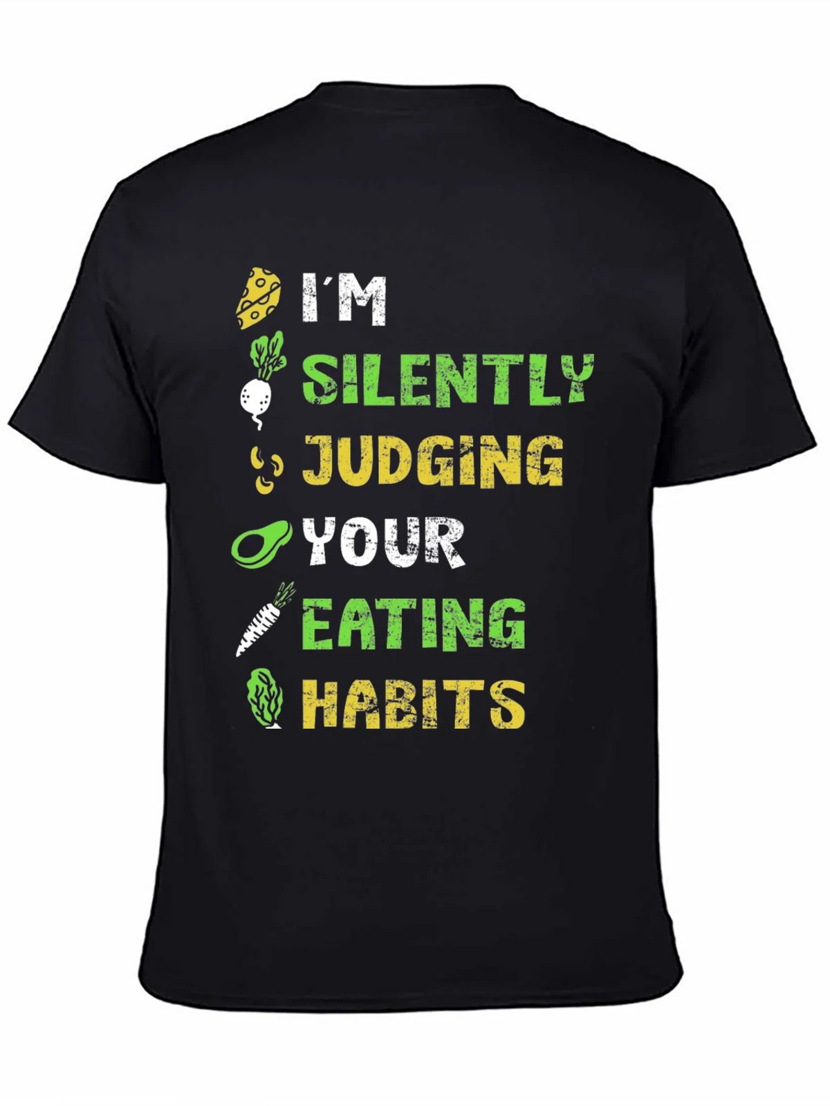 Vegan Silently Judging Graphic Tee - Unisex product image 4