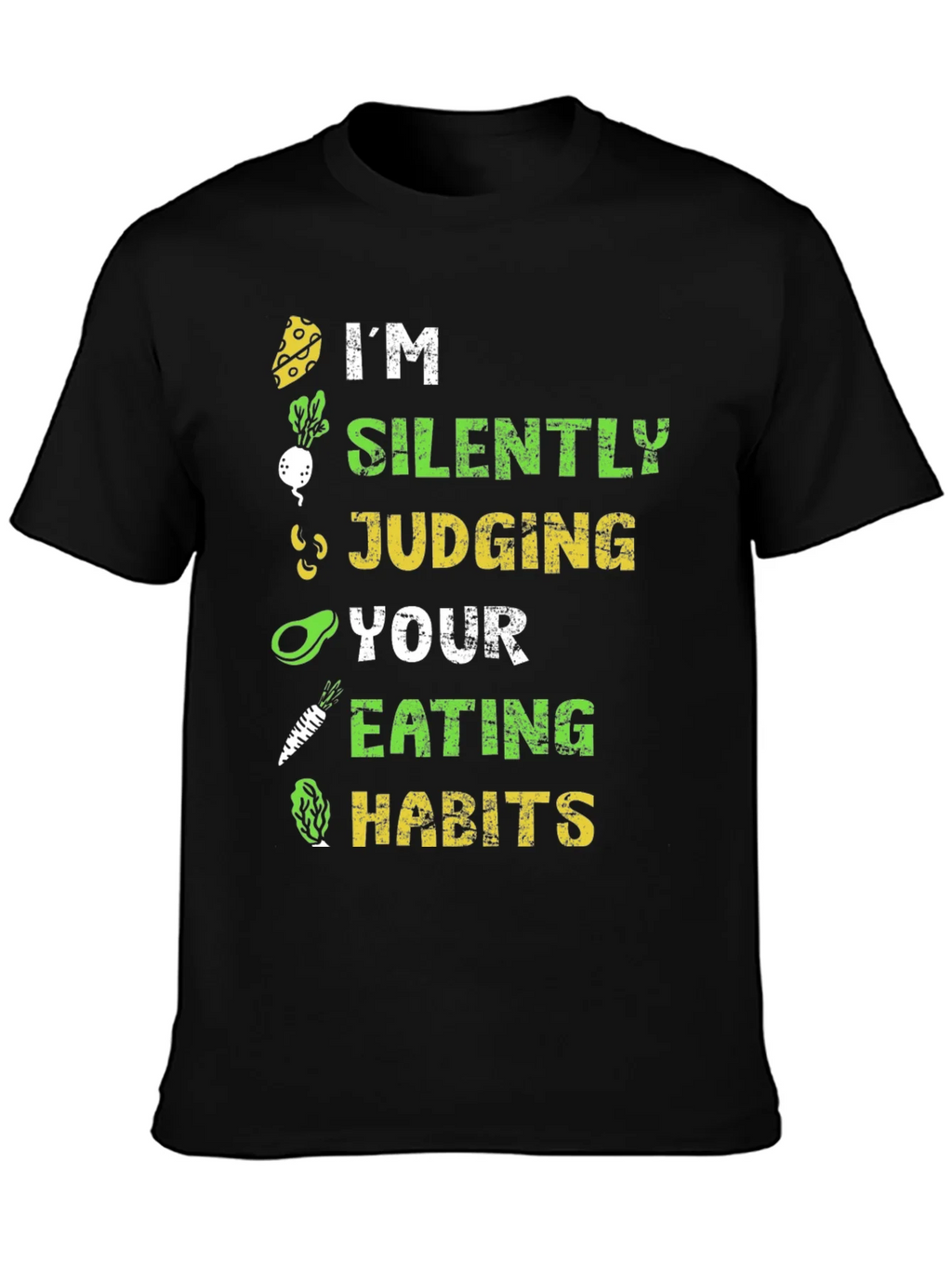 Vegan Silently Judging Graphic Tee - Unisex product image 3
