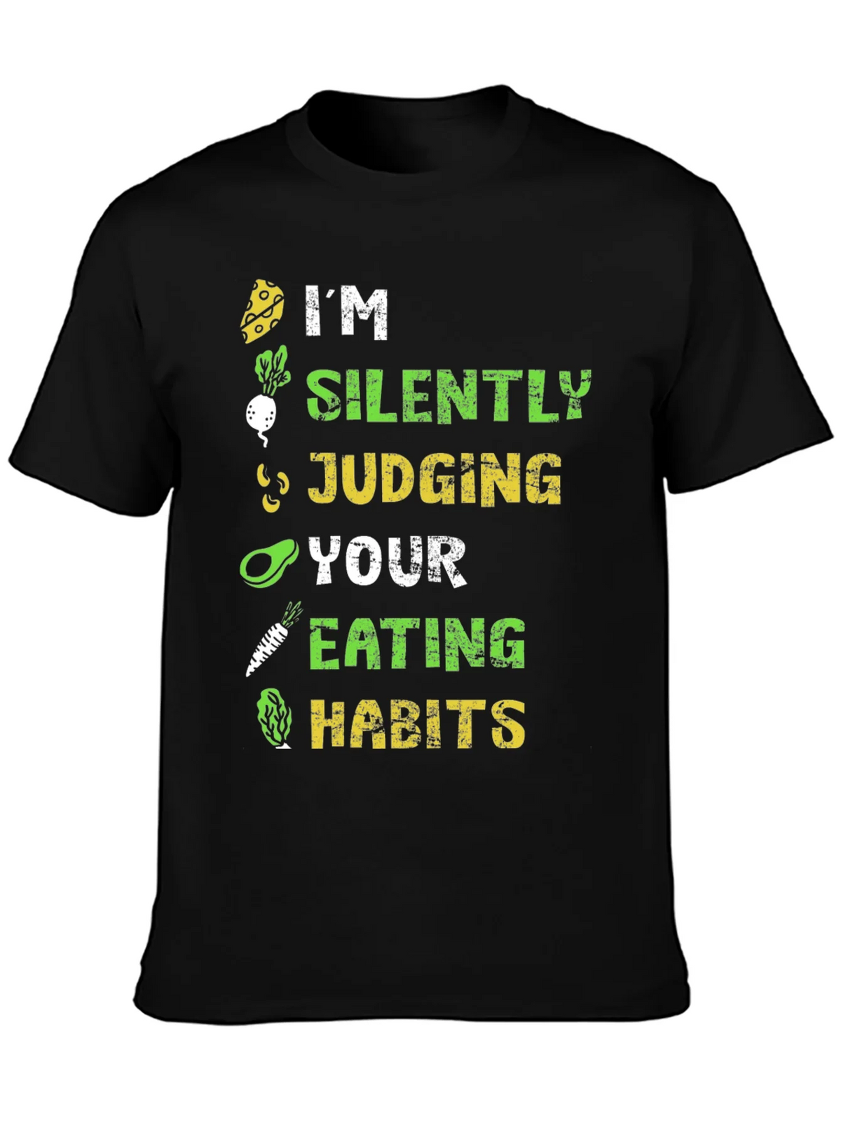 Vegan Silently Judging Graphic Tee - Unisex product image 3