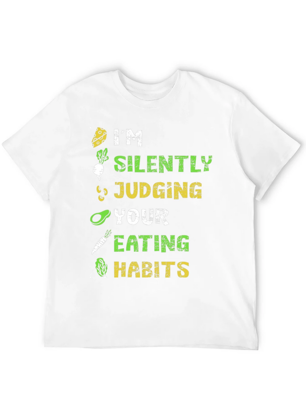 Vegan Silently Judging Graphic Tee - Unisex product image 11
