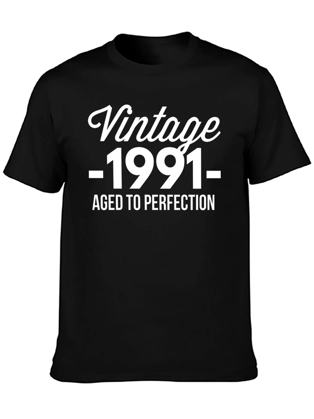 Vintage 1991 Aged To Perfection Graphic T-Shirt product image 3