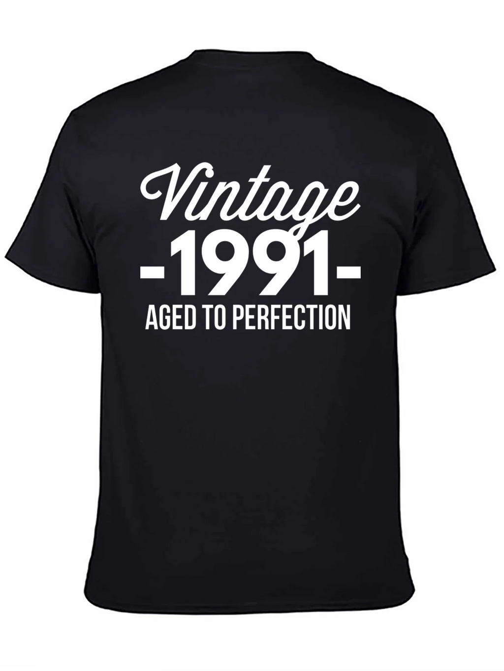 Vintage 1991 Aged To Perfection Graphic T-Shirt product image 4