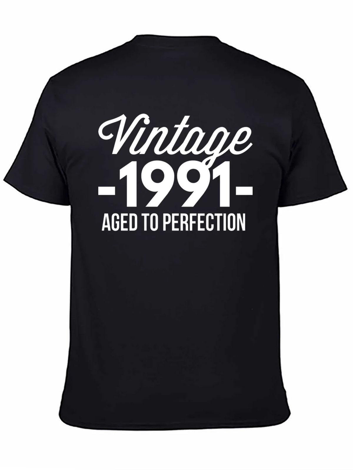 Vintage 1991 Aged To Perfection Graphic T-Shirt product image 4