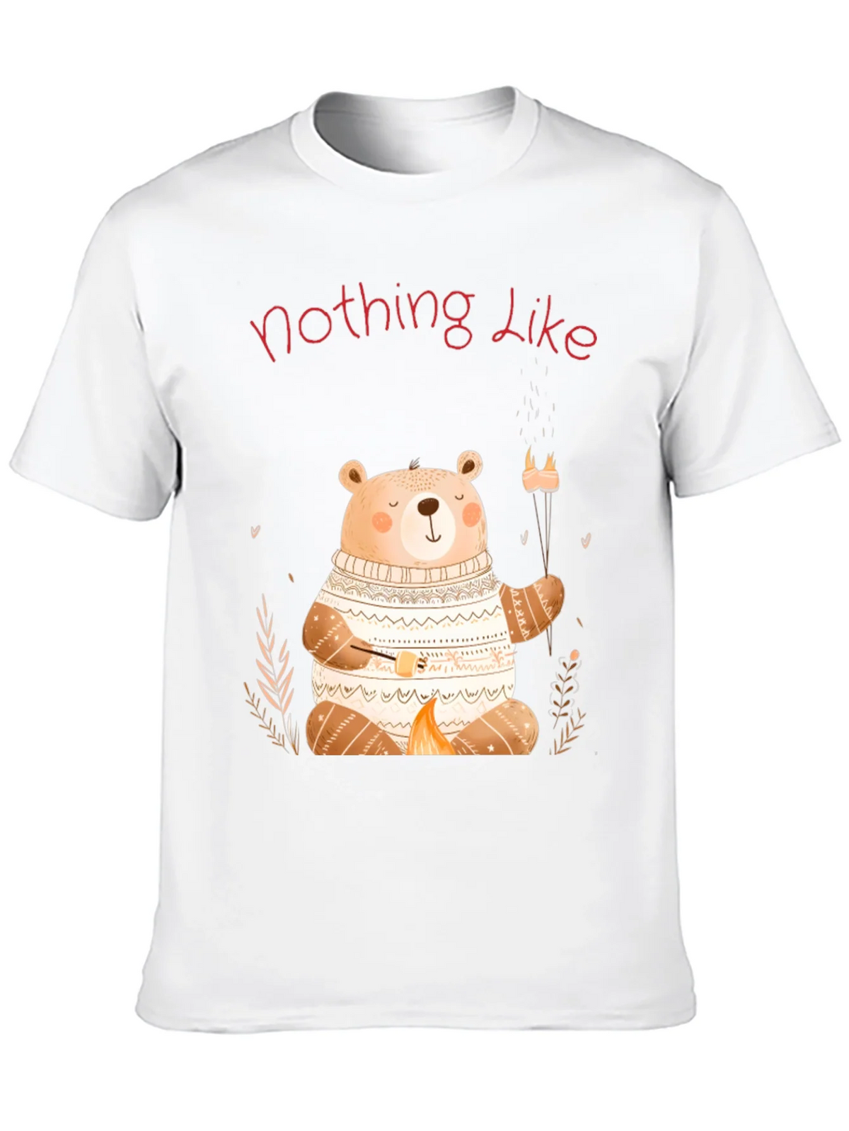Cute Bear Campfire T-Shirt - Nothing Like It product image 9