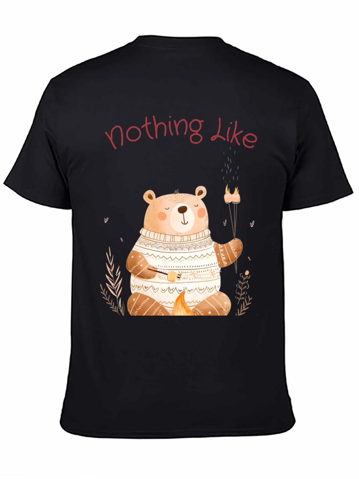 Cute Bear Campfire T-Shirt - Nothing Like It product image 4