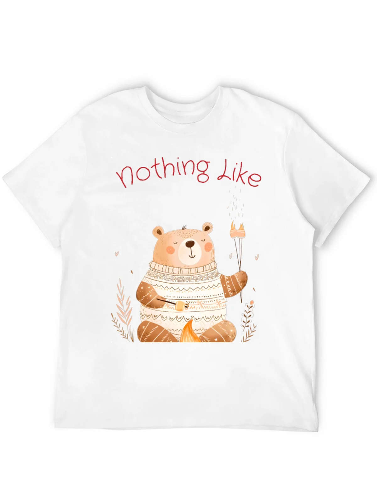 Cute Bear Campfire T-Shirt - Nothing Like It product image 11
