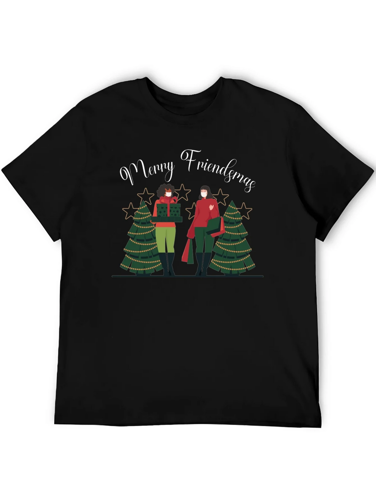 Merry Friendsmas Graphic Tee product image 5