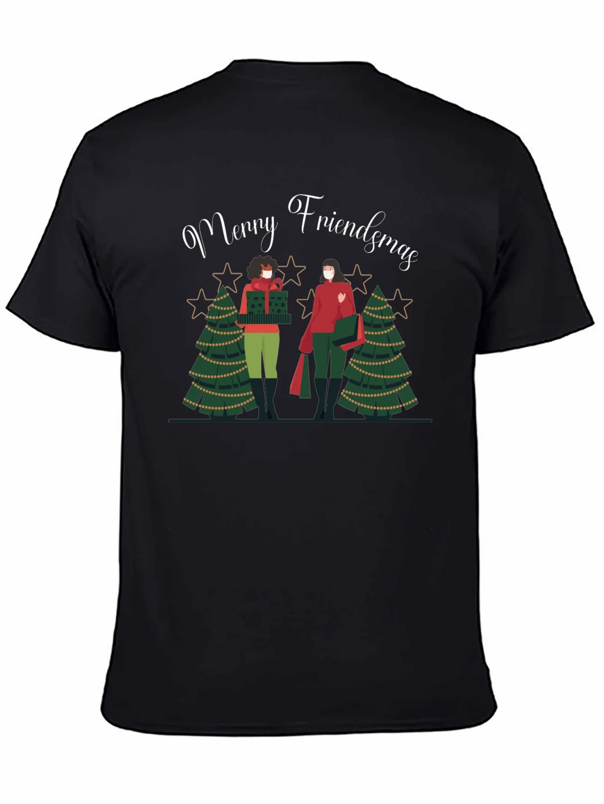 Merry Friendsmas Graphic Tee product image 4