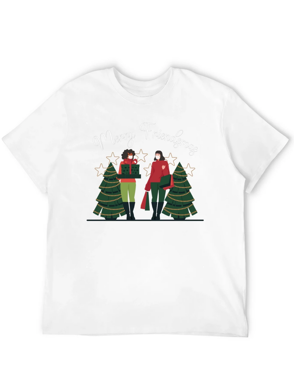 Merry Friendsmas Graphic Tee product image 11
