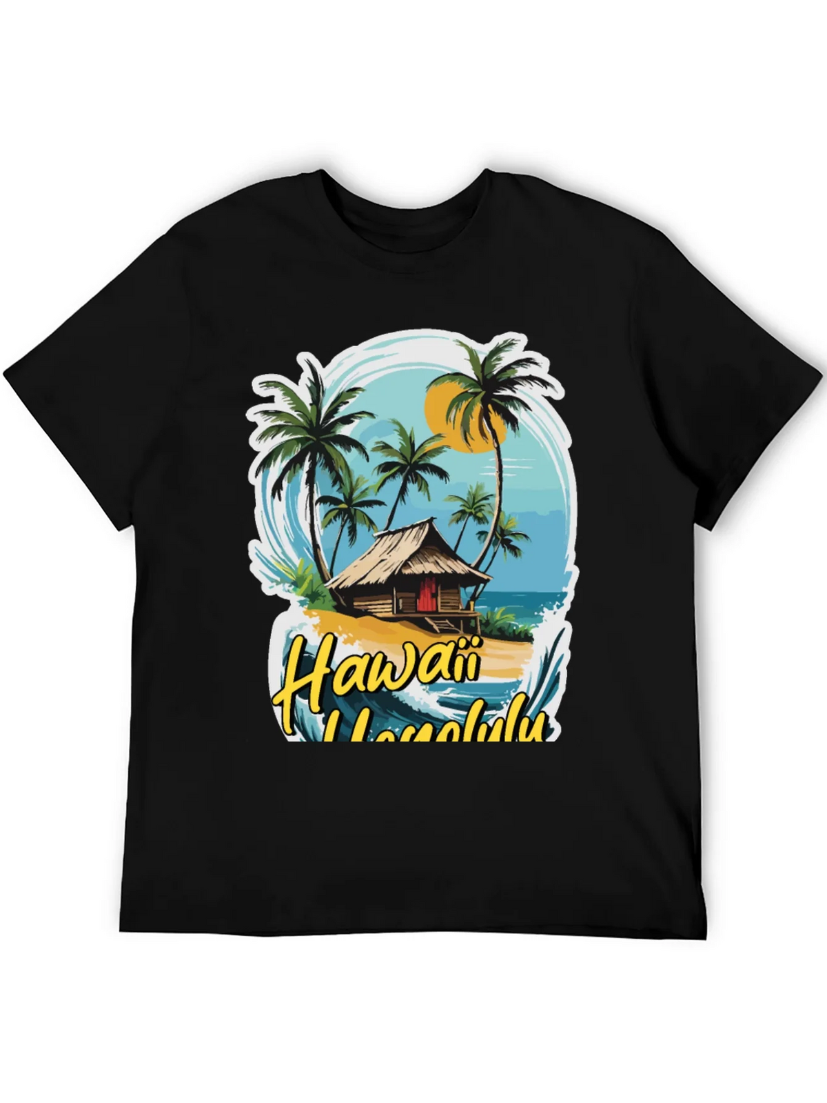 Hawaii Honolulu Graphic T-Shirt product image 5