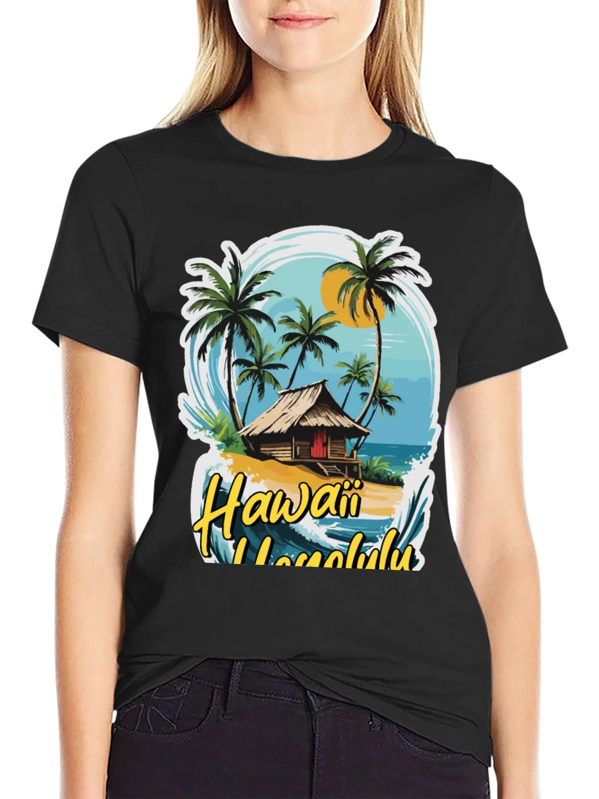 Hawaii Honolulu Graphic T-Shirt product image 2