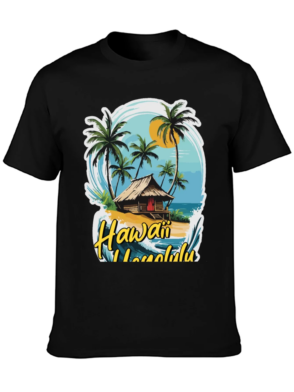 Hawaii Honolulu Graphic T-Shirt product image 3