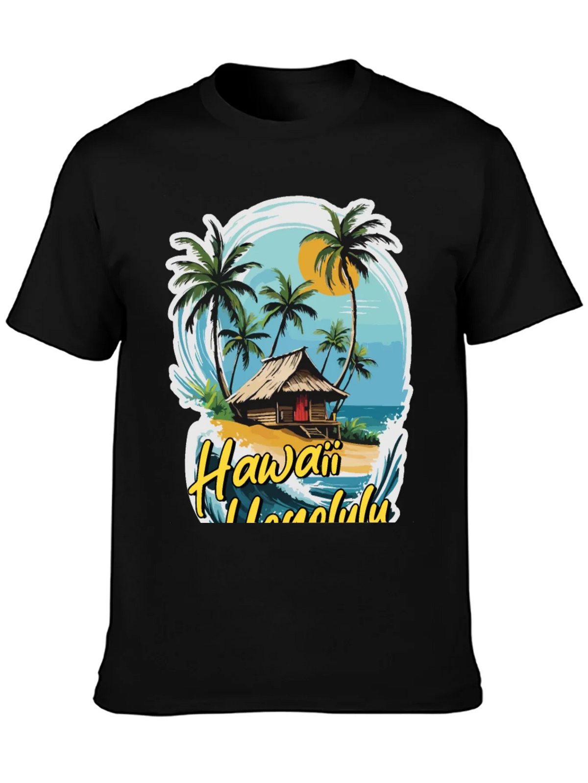 Hawaii Honolulu Graphic T-Shirt product image 3