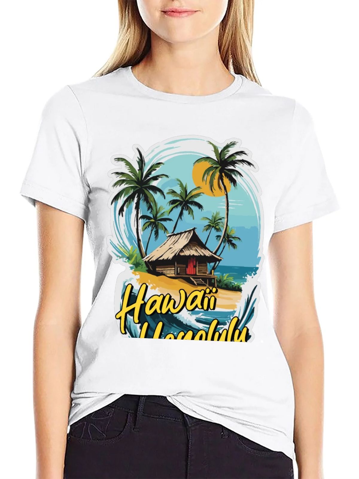 Hawaii Honolulu Graphic T-Shirt product image 8