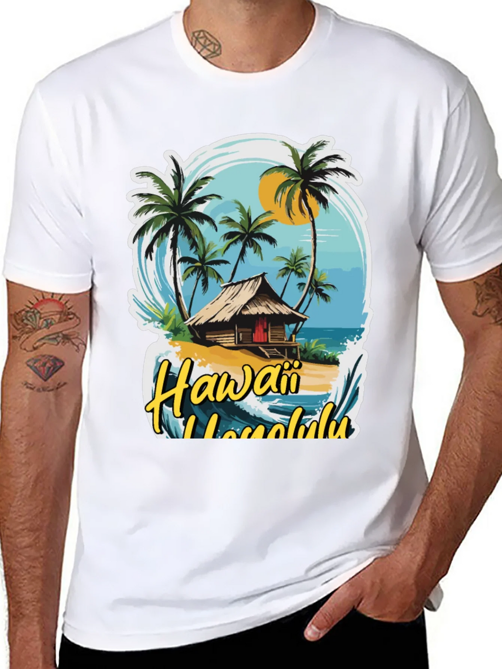 Hawaii Honolulu Graphic T-Shirt product image 7