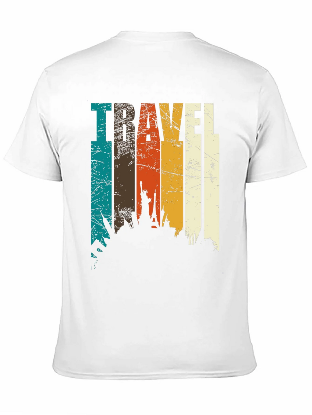Vintage Travel Skyline T-Shirt product image 10