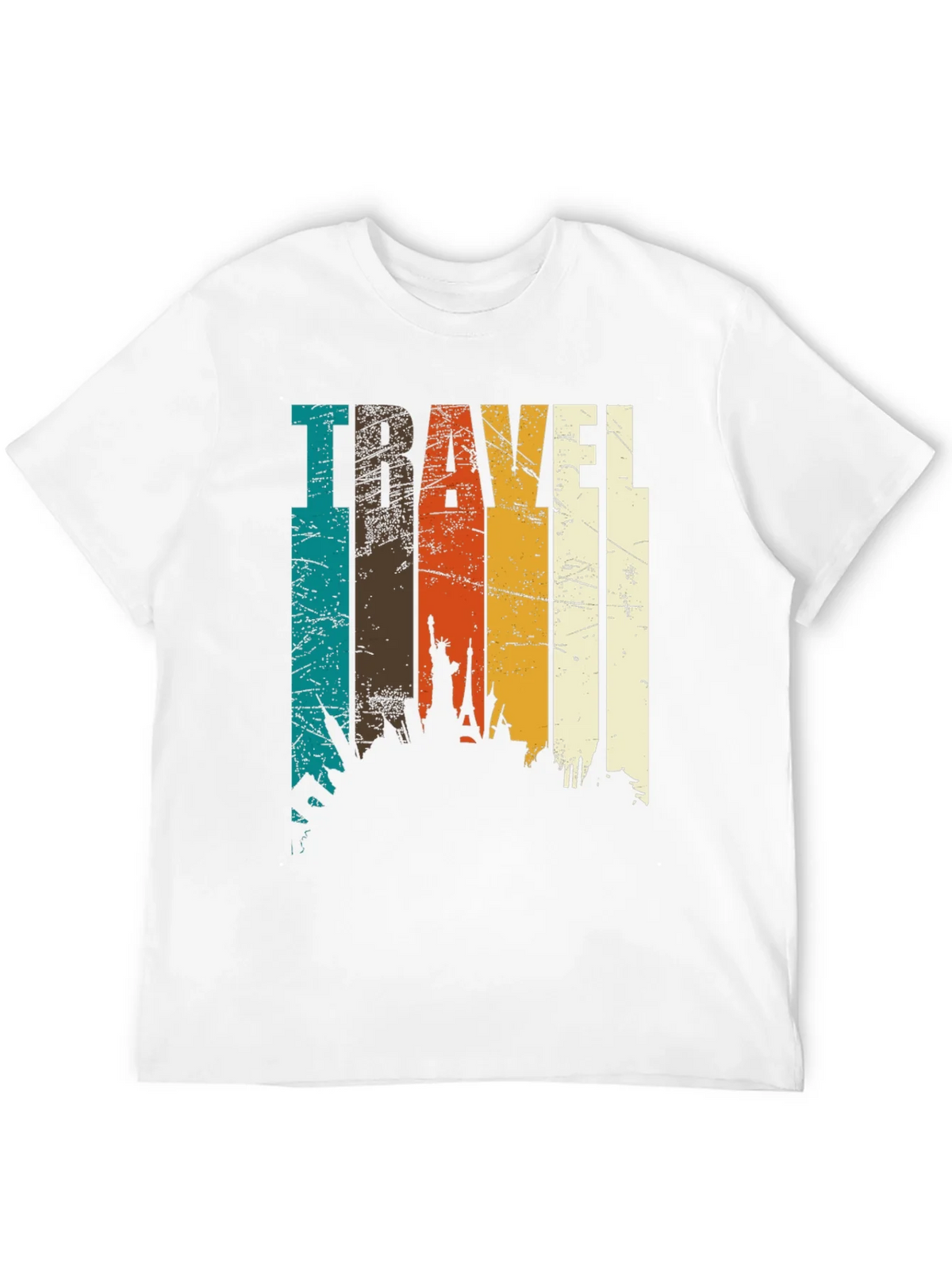 Vintage Travel Skyline T-Shirt product image 11