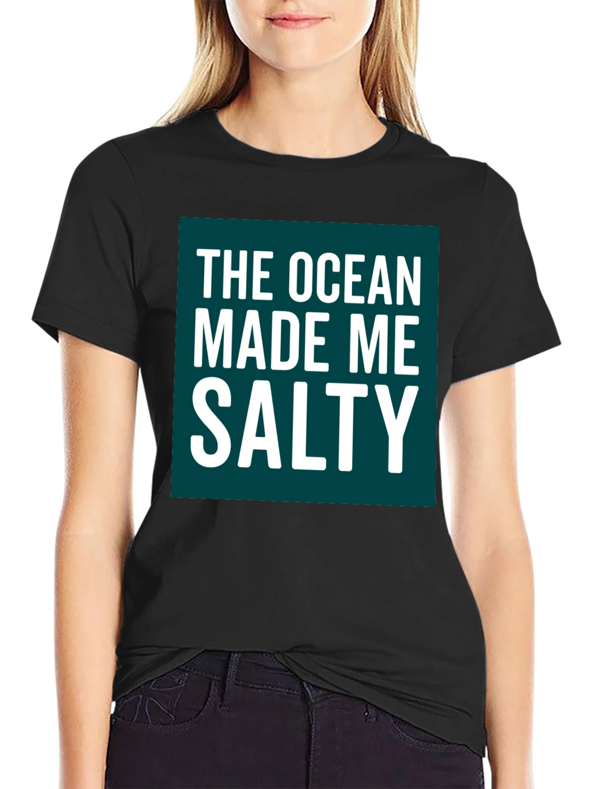 Ocean Made Me Salty Graphic Tee product image 2