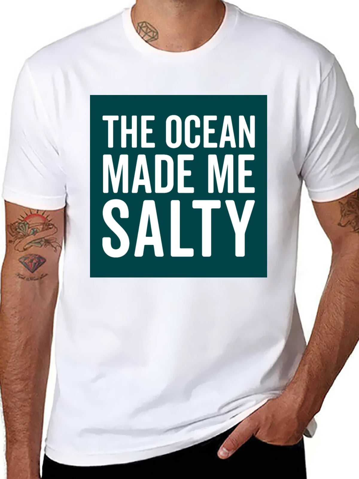 Ocean Made Me Salty Graphic Tee product image 7