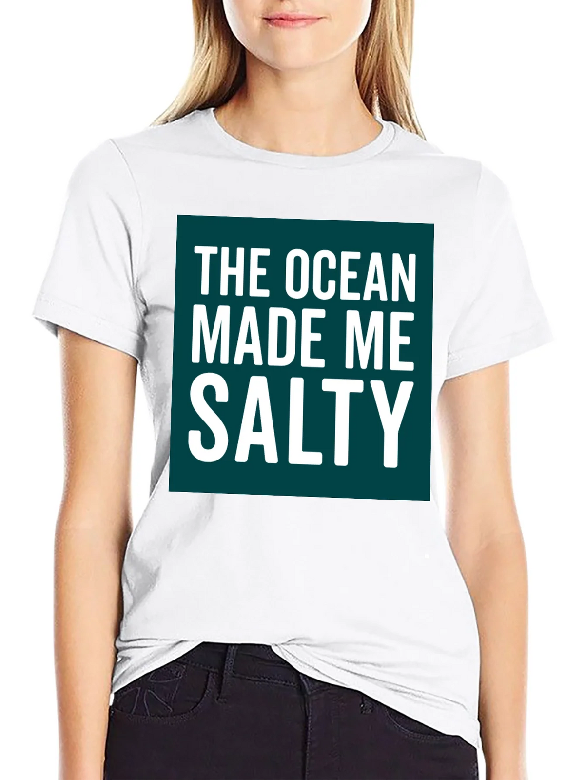 Ocean Made Me Salty Graphic Tee product image 8