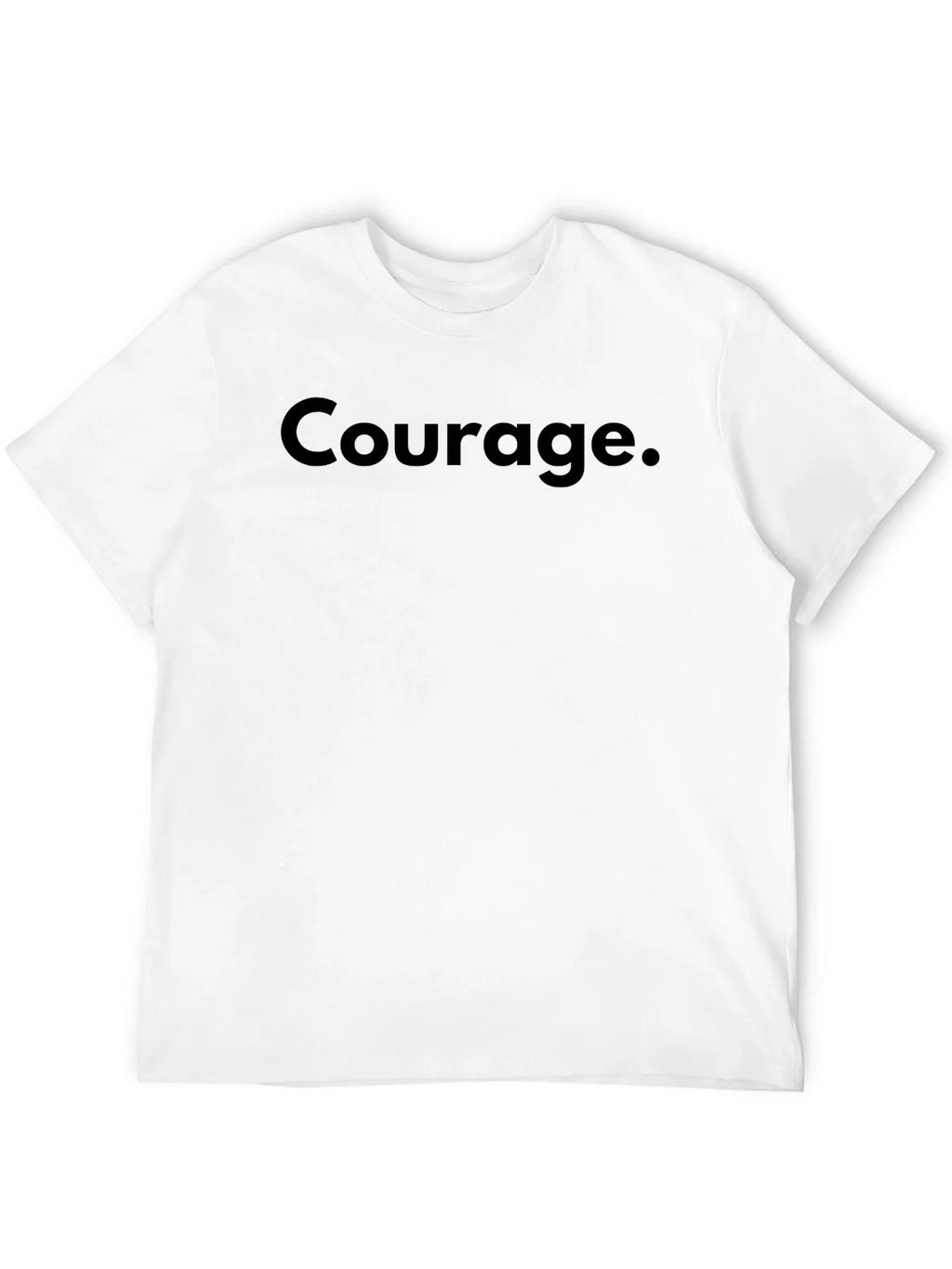 Courage Black T-Shirt - Classic Statement Tee product image 9