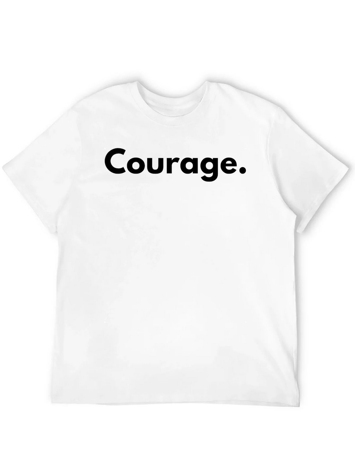 Courage Black T-Shirt - Classic Statement Tee product image 9