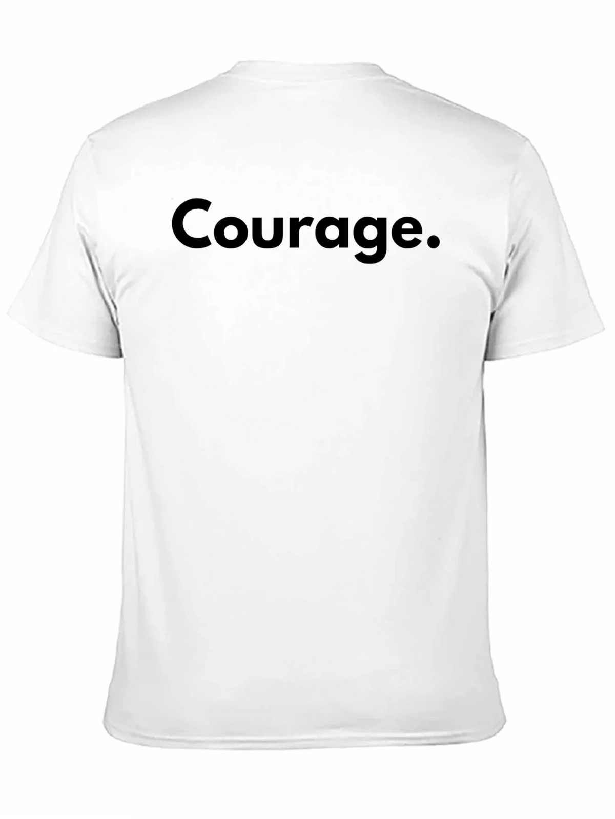 Courage Black T-Shirt - Classic Statement Tee product image 8