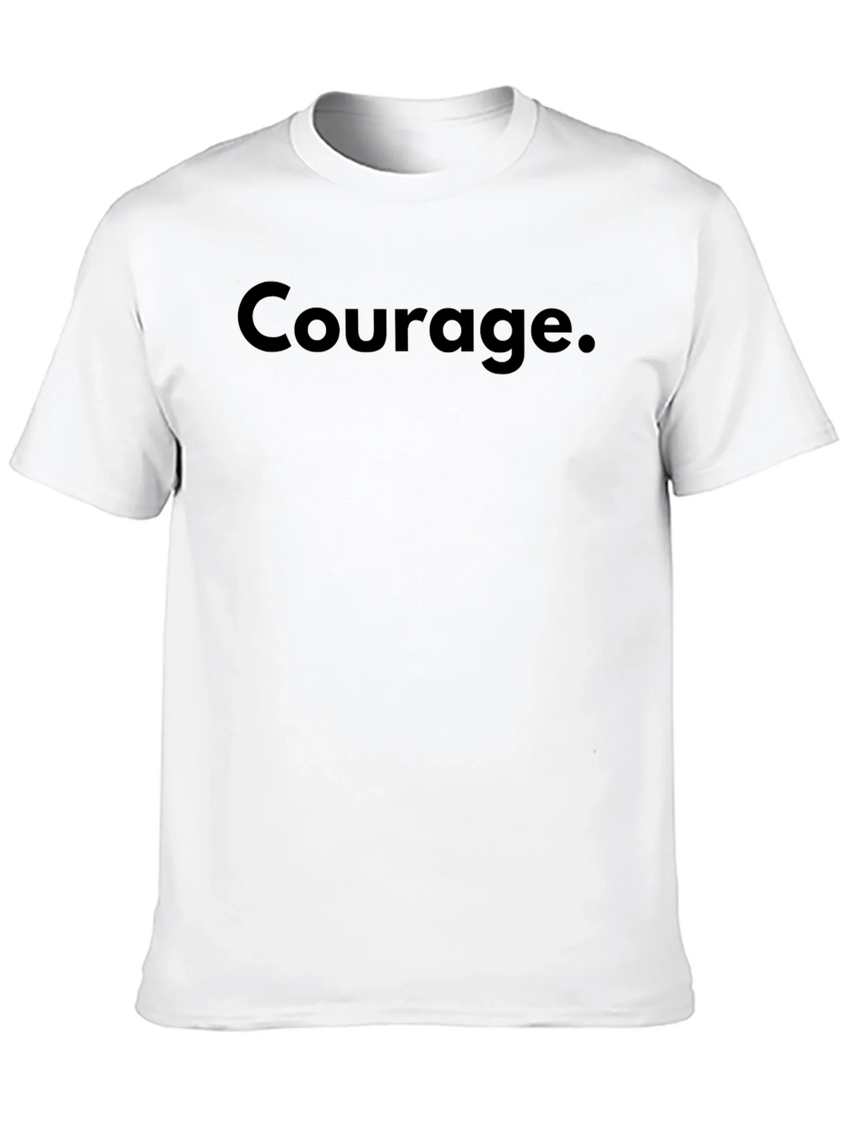 Courage Black T-Shirt - Classic Statement Tee product image 7
